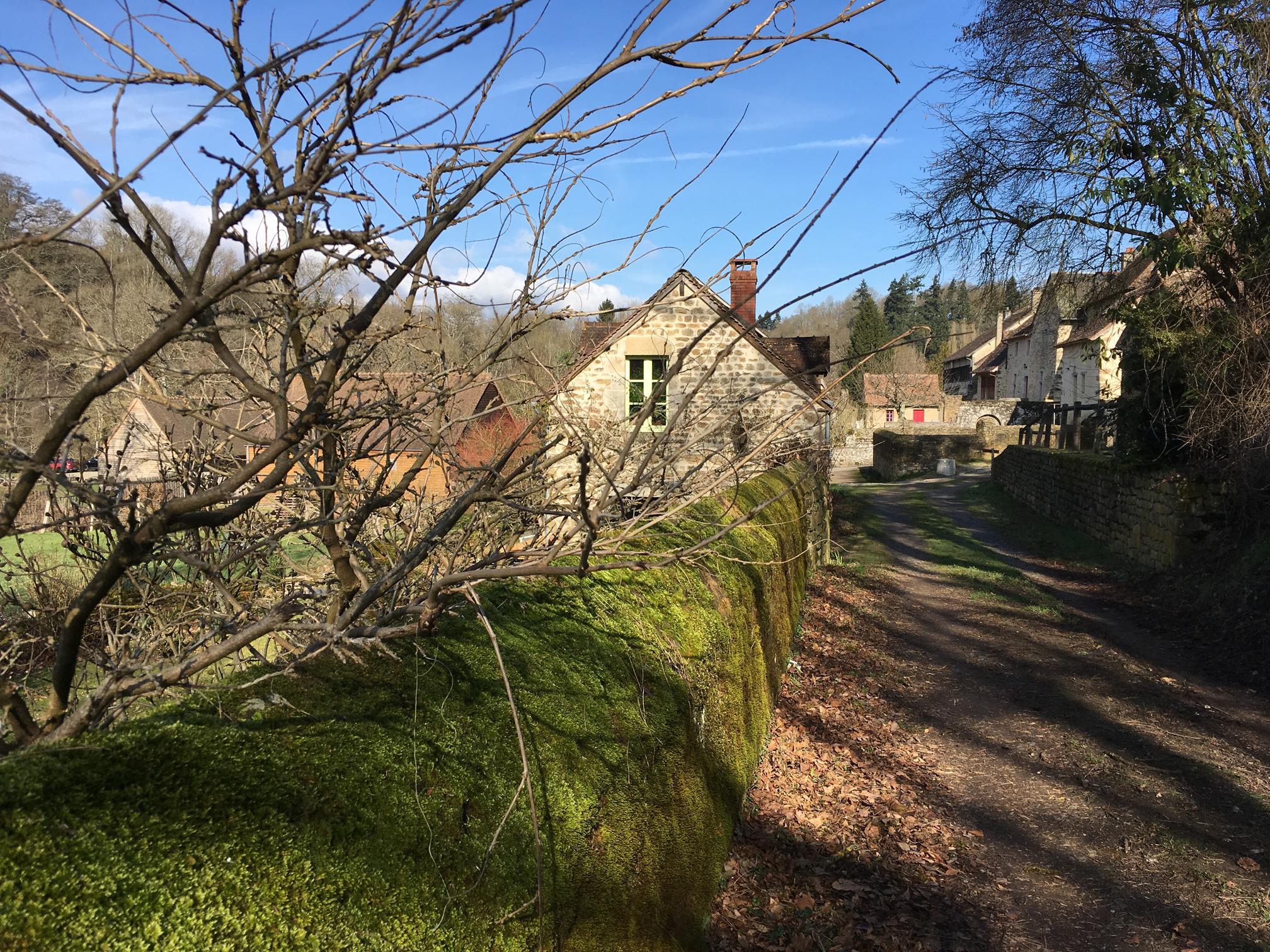 Saint-Céneri-le-Gérei dans les Alpes Mancelles en région Normandie